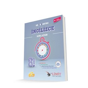 8. Sınıf Kronometre İngilizce Soru Bankası Limit Yayınları