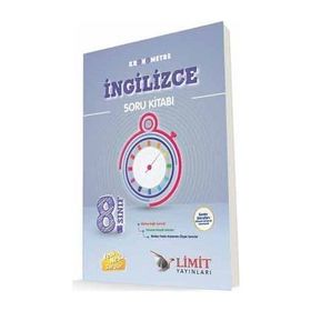 8. Sınıf Kronometre İngilizce Soru Bankası Limit Yayınları