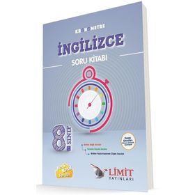 8. Sınıf Kronometre İngilizce Soru Kitabı-Limit Yayınları