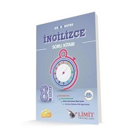 8. Sınıf Kronometre İngilizce Soru Kitabı-Limit Yayınları