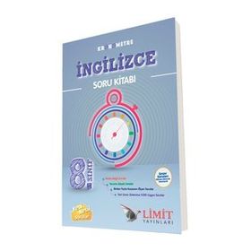 8. Sınıf Kronometre İngilizce Soru Kitabı-Limit Yayınları