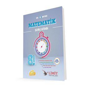 8. Sınıf Kronometre Matematik Soru Bankası Limit Yayınları