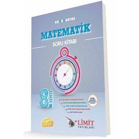 8. Sınıf Kronometre Matematik Soru Bankası Limit Yayınları