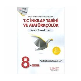 8. Sınıf Kronometre T.C. İnkılap Tarihi ve Atatürkçülük Soru Bankası Limit Yayınları