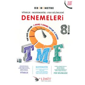 8 Sınıf Kronometre TMF Denemeleri Limit Yayınları