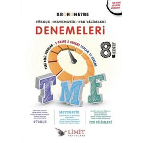 8 Sınıf Kronometre TMF Denemeleri Limit Yayınları