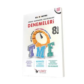 8 Sınıf Kronometre TMF Denemeleri Limit Yayınları