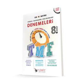 8 Sınıf Kronometre TMF Denemeleri Limit Yayınları