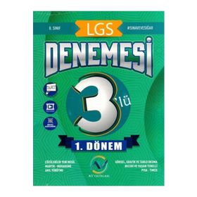8. Sınıf LGS 1. Dönem 3'lü Denemesi-Av Yayınları