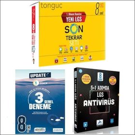 8. Sınıf LGS 1. Dönem 4'lü Tekrar Denemeleri-Bilfen Yayınları