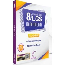 8. Sınıf LGS 1. Dönem 4'lü Tekrar Denemeleri-Bilfen Yayınları