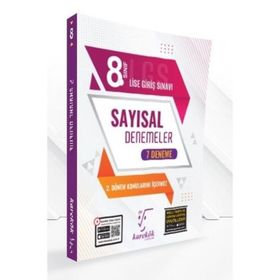 8. Sınıf Lgs 1. Dönem 7'li Sayısal Deneme Seti - Karekök Yayınları