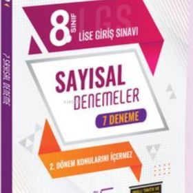 8. Sınıf Lgs 1. Dönem 7'li Sayısal Deneme Seti - Karekök Yayınları