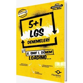 8. Sınıf LGS 1. Dönem Beşli LGS Denemesi Kida Yayınları Yeni Dönem