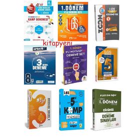 8. Sınıf LGS 1. Dönem Farklı Yayınlardan Genel Deneme Seti