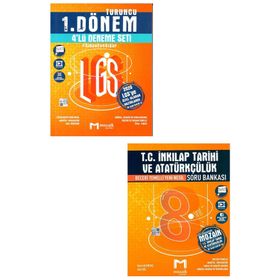 8. Sınıf LGS 1. Dönem Farklı Yayınlardan Genel Deneme Seti