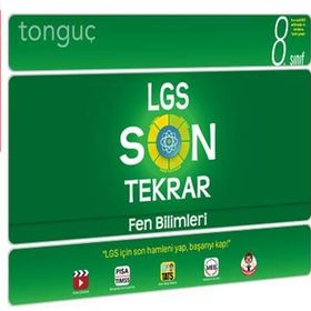 8. Sınıf LGS 1. Dönem Fen Bilimleri Son Tekrar-Tonguç Akademi Yayınları