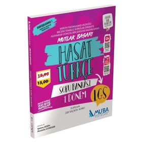 8. Sınıf Lgs 1. Dönem Hasat Türkçe Soru Bankası-Muba Yayınları