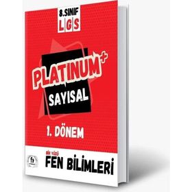 8. Sınıf LGS 1. Dönem İki Ders Tek Kitap Matematik Fen Bilimleri Soru Bankası Fi Yayınları