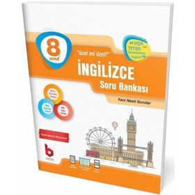 8. Sınıf LGS 1. Dönem İngilizce Beceri Temelli Yeni Nesil Soru Bankası Platin Serisi-Basamak Yayınları