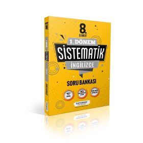 8. Sınıf LGS 1. Dönem İngilizce Soru Bankası Sistematik Yayınları