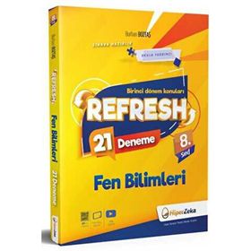 8. Sınıf LGS 1. Dönem Konuları Refresh Fen Bilimleri 21 Deneme Hiper Zeka Yayınları