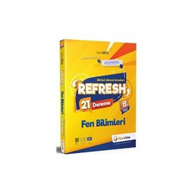 8. Sınıf LGS 1. Dönem Konuları Refresh Fen Bilimleri 21 Deneme Hiper Zeka Yayınları