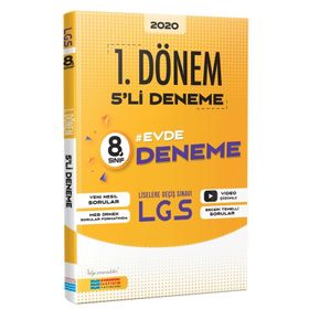 8. Sınıf LGS 1.Dönem Matematik Matador 15 li Deneme Video Çözümlü-Evrensel İletişim