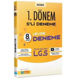 8. Sınıf LGS 1.Dönem Matematik Matador 15 li Deneme Video Çözümlü-Evrensel İletişim