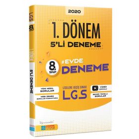 8. Sınıf LGS 1.Dönem Matematik Matador 15 li Deneme Video Çözümlü-Evrensel İletişim