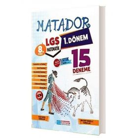 8. Sınıf LGS 1.Dönem Matematik Matador 15'li Deneme Video Çözümlü-Evrensel İletişim Yayınları