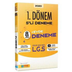 8. Sınıf LGS 1.Dönem Matematik Matador 15'li Deneme Video Çözümlü-Evrensel İletişim Yayınları