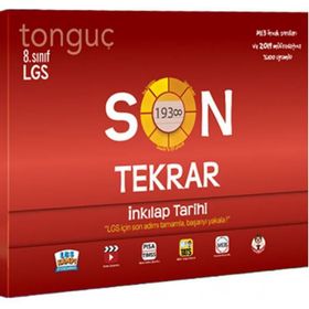 8. Sınıf LGS 1. Dönem Matematik Son Tekrar-Tonguç Akademi
