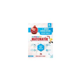 8. Sınıf LGS 1. Dönem Matematik Tekrar Kitabı-Nartest Yayınları