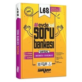 8. Sınıf LGS 1. Dönem Sayısal Soru Bankası Ankara Yayın