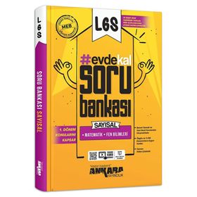 8. Sınıf LGS 1. Dönem Sayısal Soru Bankası Ankara Yayın