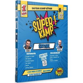 8. Sınıf LGS 1. Dönem Sayısal Süper Kamp Kitabı - Benim Hocam