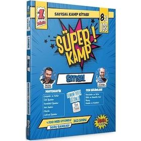 8. Sınıf LGS 1. Dönem Sayısal Süper Kamp Kitabı - Benim Hocam