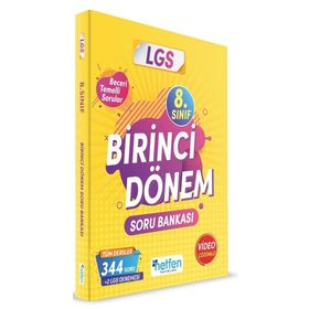 8. Sınıf Lgs 1. Dönem Soru Bankası-Netfen Yayınları