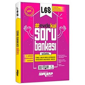 8. Sınıf LGS 1. Dönem Sözel Soru Bankası Ankara Yayın