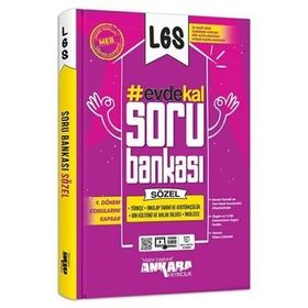 8. Sınıf LGS 1. Dönem Sözel Soru Bankası Ankara Yayın