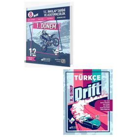 8. Sınıf LGS 1. Dönem T.C. İnkılap Tarihi ve Atatürkçülük Drift 12 li Deneme-Son Viraj Yayınları