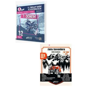 8. Sınıf LGS 1. Dönem T.C. İnkılap Tarihi ve Atatürkçülük Drift 12 li Deneme-Son Viraj Yayınları