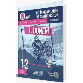 8. Sınıf LGS 1. Dönem T.C. İnkılap Tarihi ve Atatürkçülük Drift 12 li Deneme-Son Viraj Yayınları