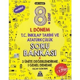 8.Sınıf LGS 1. Dönem T.C. İnkılap Tarihi ve Atatürkçülük İngilizce 8x8 Branş Denemeleri-Cevap Yayınları