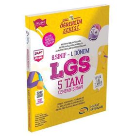 8. Sınıf LGS 1. Dönem Tam Tekrar 5 Deneme Sınavı-DenemeBank Yayınları