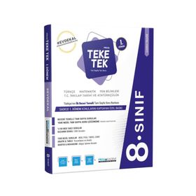 8. Sınıf LGS 1. Dönem Teke Tek-Pruva Akademi