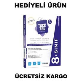 8. Sınıf LGS 1. Dönem Teke Tek-Pruva Akademi