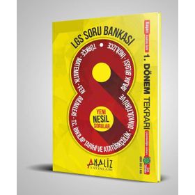 8. Sınıf LGS 1. Dönem Tekrarı Soru Bankası Analiz Yayınları