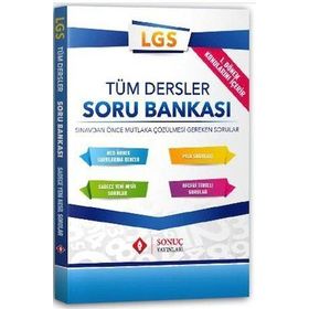 8.Sınıf LGS 1.Dönem Tüm Dersler Soru Bankası - Sonuç Yayınları